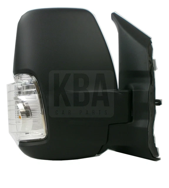 TPUK Complete Manual Door Mirror For Ford Transit Mk8 (2014+) – Left Side, Black Cover – 1911144