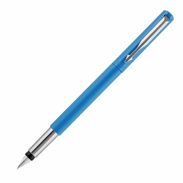 Stylo-plume Parker Vector Standard CT - Orange Et Bleu - Pointe Fine F - Neuf Avec étiquettes