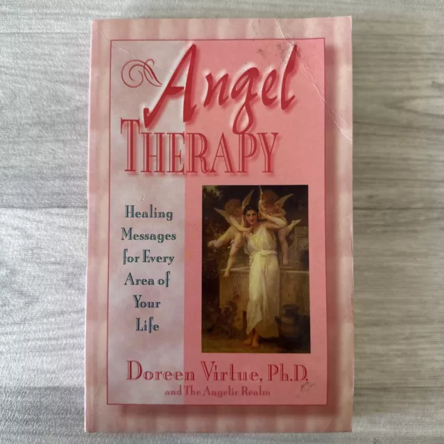 Angel Therapy Healing Messages For Every Area Paperback Book Doreen Virtue 1997