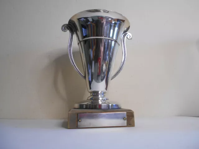 Coupe Trophée en Métal Argent de 13.25 H