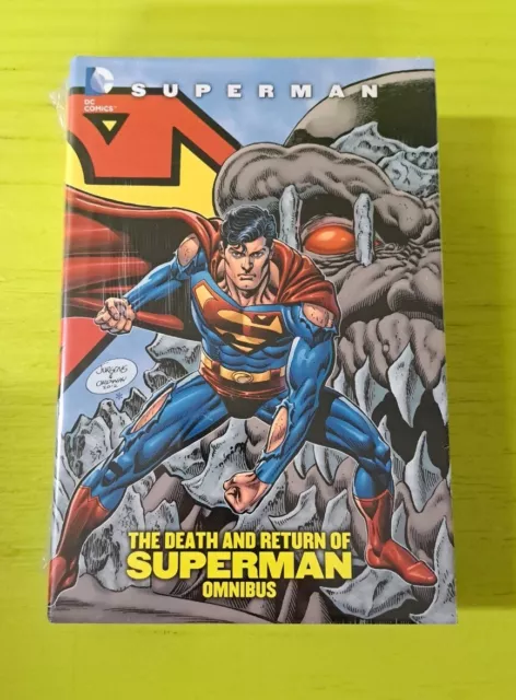 Death and Return of Superman Omnibus DC Hardcover RARE Doomsday JLA Sealed New