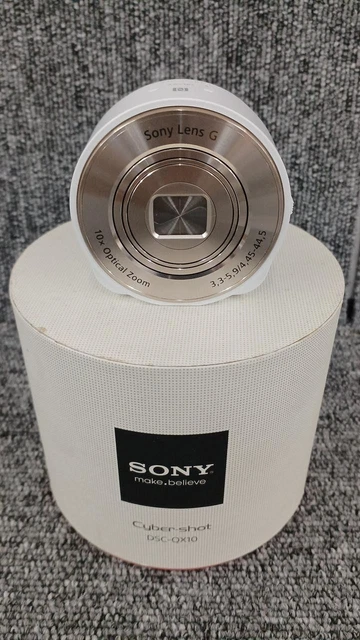 SONY - SONY Cyber−shot QX DSC-QX10(白) Amazon | SONY デジタルカメラ Cyber-shot レンズスタイルカメラ