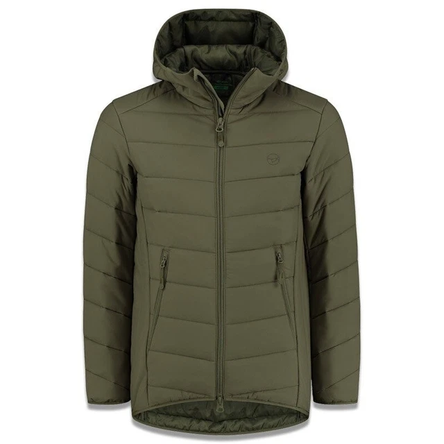 Korda Kore Thermolite Pufferjacke Oliven Angelbekleidung alle Größen verfügbar