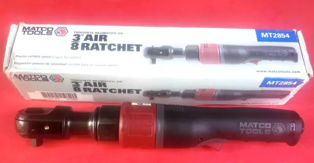 MATCO MT2854 3/8" DRIVE PNEUMATIC AIR RATCHET WRENCH Tested