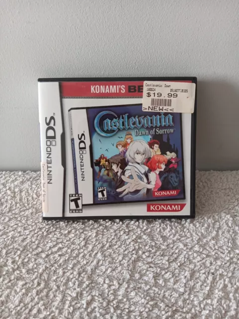 Castlevania: Dawn of Sorrow Nintendo DS Shinning Soul 2 Gameboy Advance Game