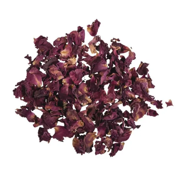 (830 EUR/kg) Flores - Pétalos de rosa rojo, 3g