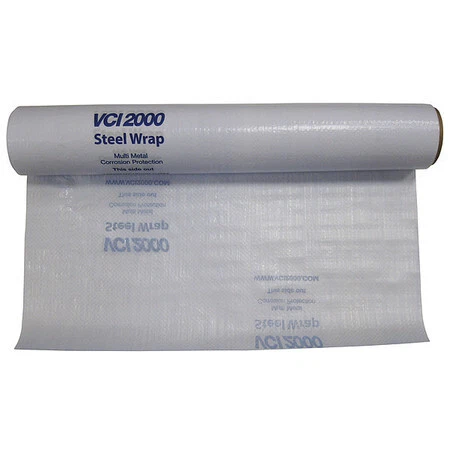 ZORO SELECT VSW00002 Steel Wrap Woven Films,600 ft Roll