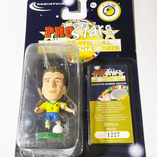 DUNGA Brazil Home Corinthian ProStars Tournament Greats Blister Pack PRO1036