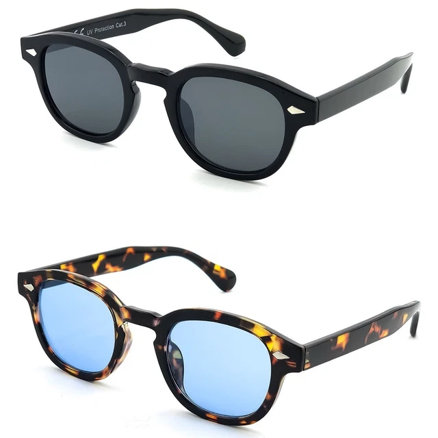 Occhiali da sole KISS® mod. DEPP ICONIC uomo donna STILE MOSCOT vintage unisex