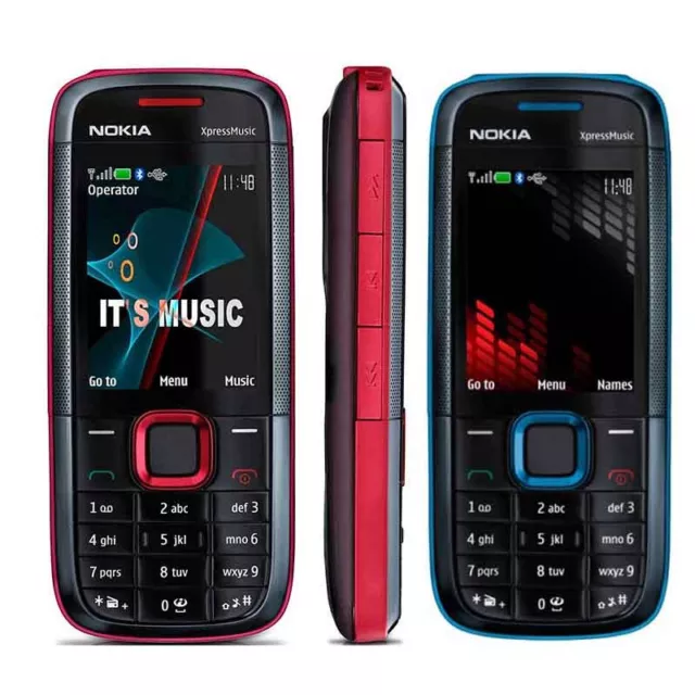 Unlocked Original Nokia 5130 XpressMusic Quadband Bluetooth 2MP Mobile Bar Phone