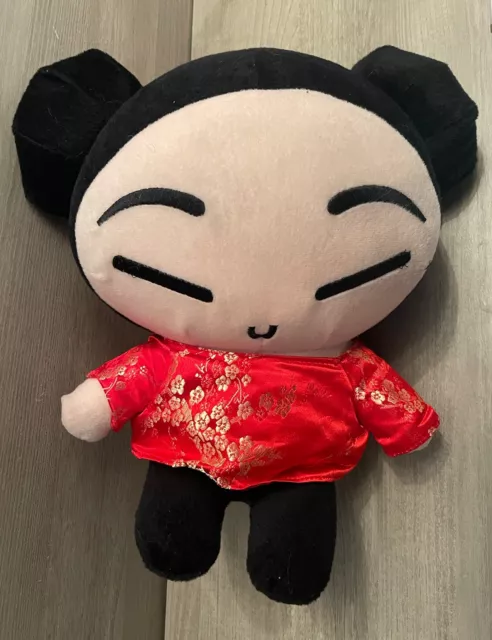 Pucca Stuffed 12” Large Plush SOK Vooz Club Menu Tag Sonokong Anime Japan