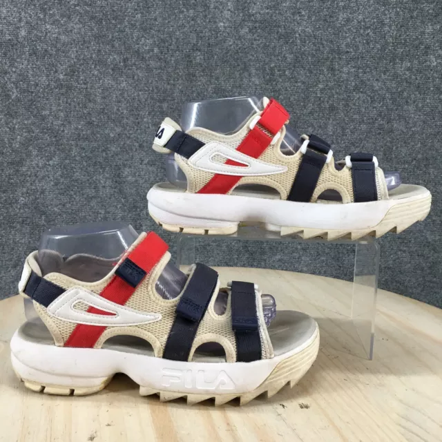 Platform fila sandals deals