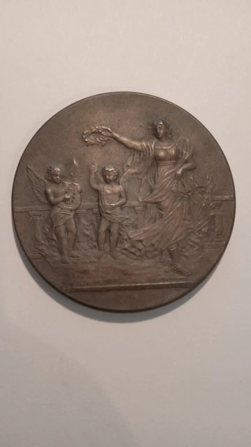 R5255 Médaille Concours Internationale Musique 1897 Saint Germain en Laye SUP