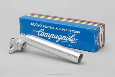 Record non scanalata NOS/Nuovo Con Scatola Reggisella 26.8 mm Campagnolo Nuovo Super 4051/1 