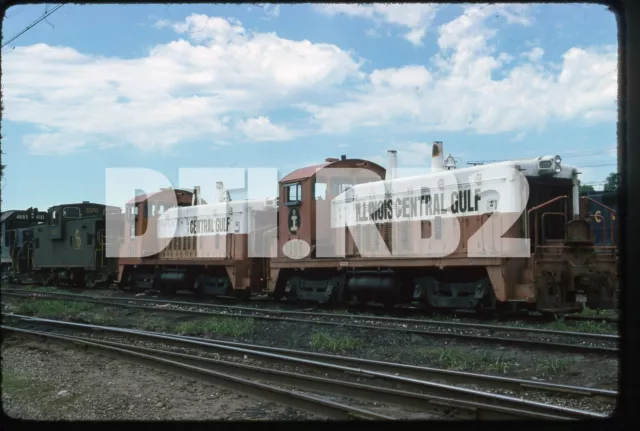 Jd10 Icg Illinois Central Gulf 1206  Original Slide