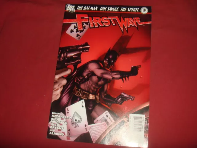 FIRST WAVE #3 Batman Doc Savage The Spirit DC Comics 2010 Neuwertig