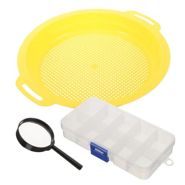 PLASTIC SORTING MESH Pan Gold Prospecting Classifiers Magnifier £8.65 ...