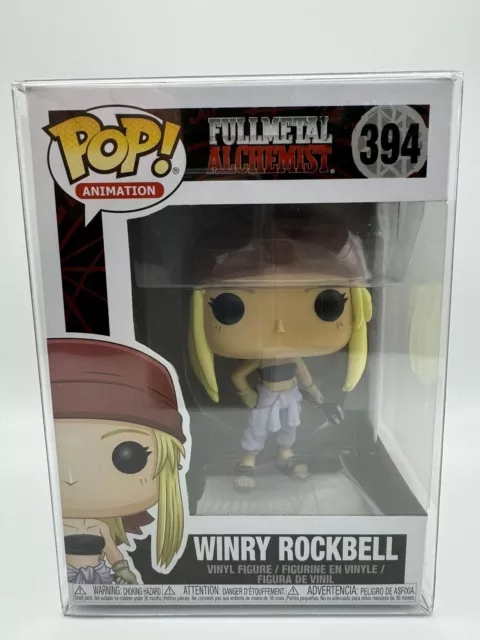 Funko Pop! Full Metal Alchemist: Winry Rockbell #394 W/Protector