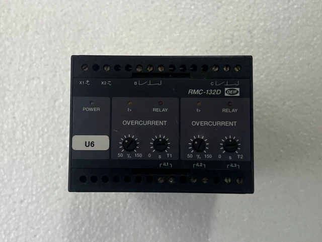 Deif Rmc-132D Overcurrent Relay 400020150.40