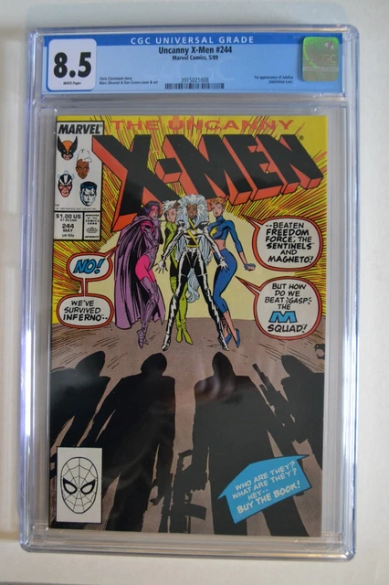 Uncanny X-Men Vol.1 # 244 CGC 8.5 1st Jubilee Marvel Comics