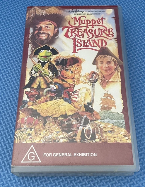 WALT DISNEY MUPPET Treasure Island VHS $14.95 - PicClick AU
