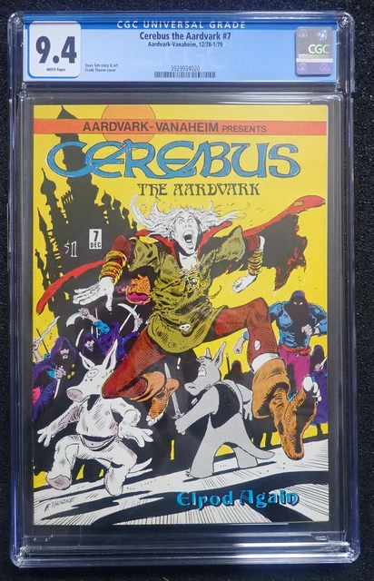 Cerebus the Aardvark #7  CGC 9.4 WHT  1978-1979
