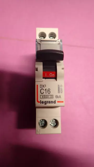 Legrand 7850 ou 07850 - Disjoncteur Différentiel 10A Type AC 30Ma 2 poles