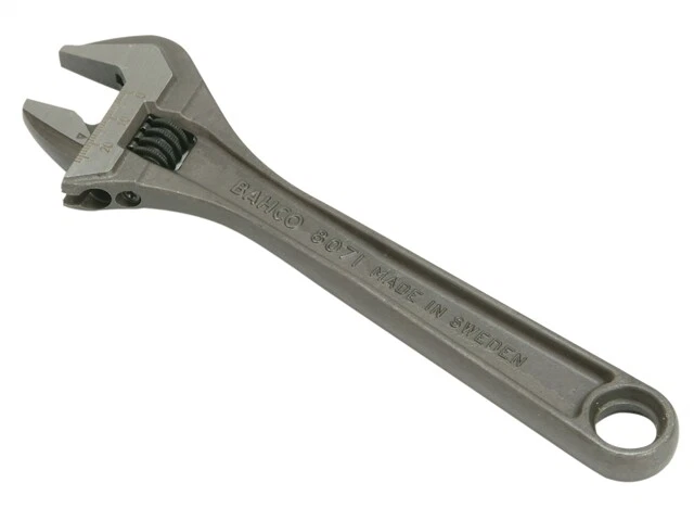 Bahco BAH8071 8071 Noir Réglable Clé 200mm (8in)