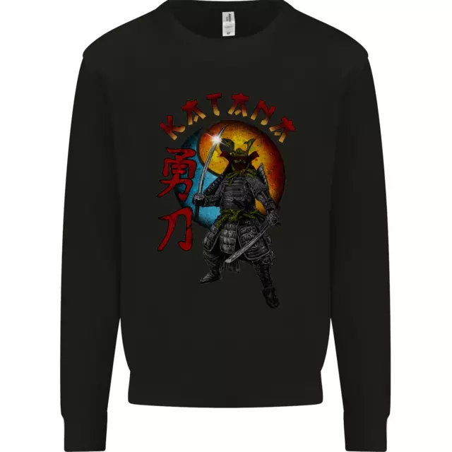 Kanata Japanese Warrior Samurai MMA Mens Sweatshirt Jumper