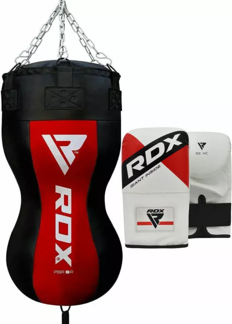 Boxsack Boxen von RDX, Standboxsack, MMA Boxhandschuhe, Gefüllt Boxsack