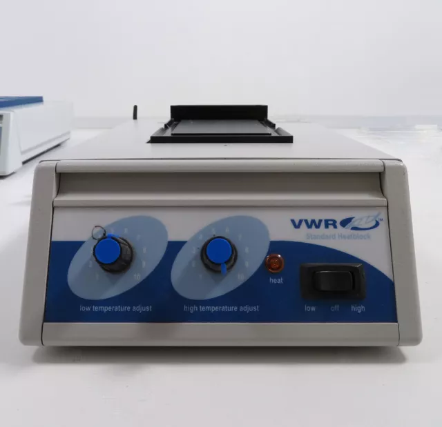 VWR Analog Heat Block, Cat. No. 13259-032 w/ Microplate Block