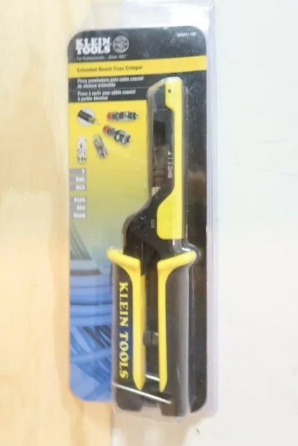 KLEIN TOOLS Extended-Reach Coax Crimper