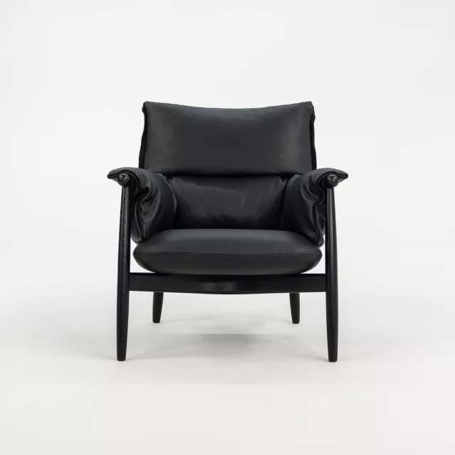 2023 EOOS for Carl Hansen E015 Embrace Lounge Chair in Black Leather w Black Oak