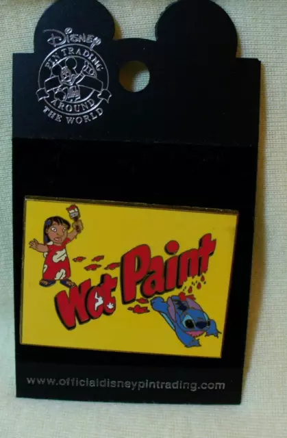 Walt Disney World Lilo & Stitch Wet Paint Cast Exclusive Pin