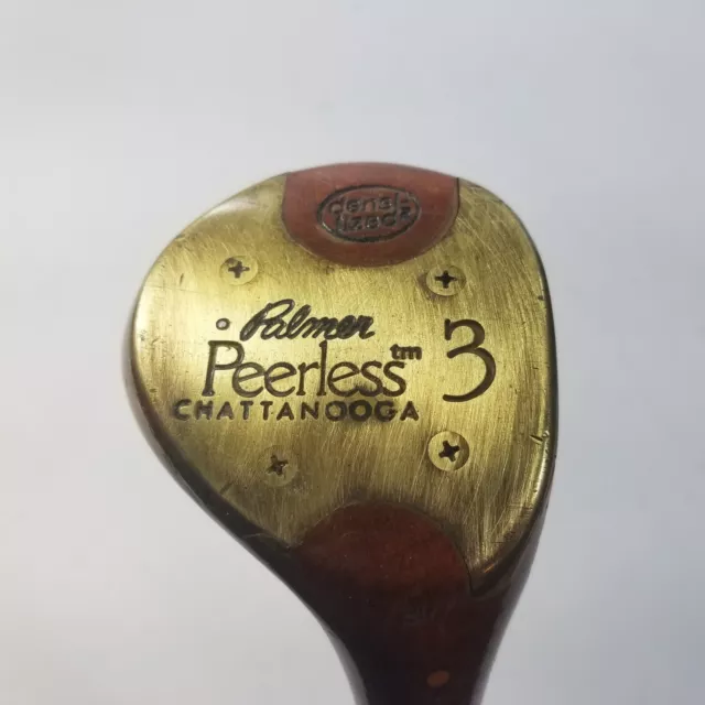 Vintage Palmer Peerless Chattanooga Densitized 3 Wood