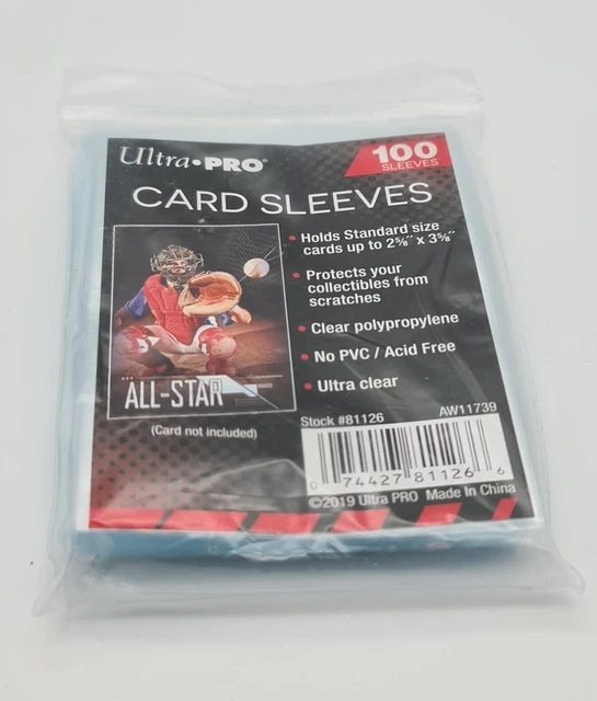 Card Storage Sleeves 1000 Ultra PRO Soft Penny Sleeves – Clear Card Protectors In 10 Packs Of 100, For Standard Pokémon & TCG Cards Clear Card Sleeves 1000ct - Foto 4