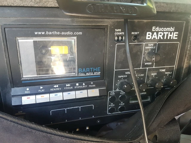 Lecteur CD Barthe Educombi – Occasion – Prise Casque – Modèle éducatif