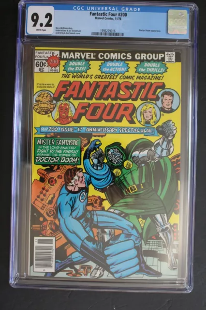 FANTASTIC FOUR #200 vs DOCTOR DOOM 1978 Zorba King Latveria KIRBY Giant CGC 9.2