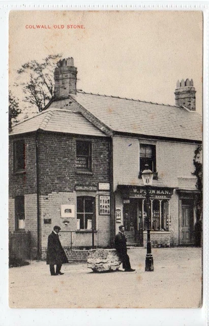 COLWALL OLD STONE AND POST OFFICE: Herefordshire postcard (C63715)