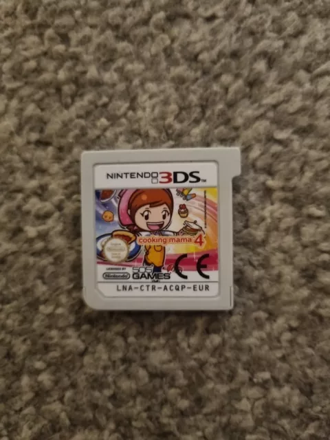 Cooking Mama 4 (Nintendo 3DS) GENUINE! Cart Only