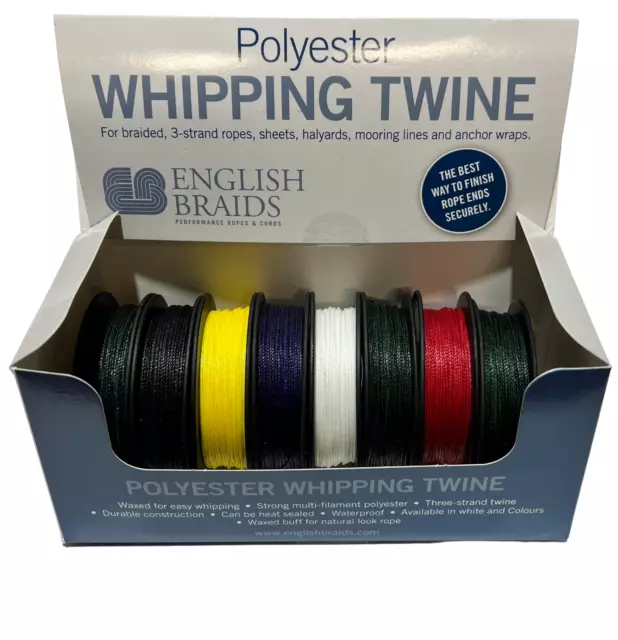 KINGFISHER 1MM BRAIDED Whipping Twine £7.39 - PicClick UK