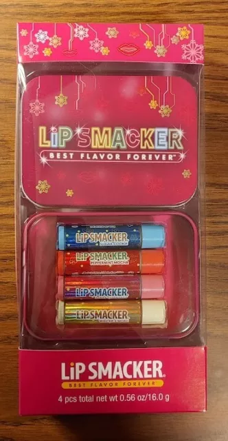 Lip Smacker Best Flavor Forever Holiday set (4ct. Christmas flavors!!!)