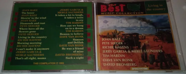 CD DeAGOSTINI THE BEST MUSIC COLLECTION JOAN BAEZ PETE SEEGER RICHIE HEAVENS ...