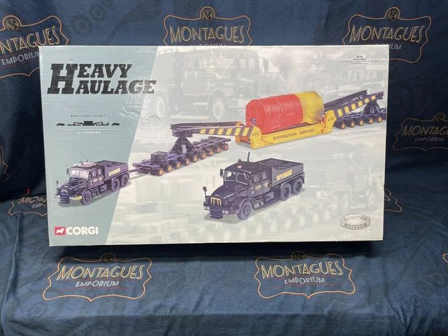 CORGI HEAVY HAULAGE 18003 SET mint in box wynn CORGI HEAVY HAULAGE 18003 SET mint in box wynn