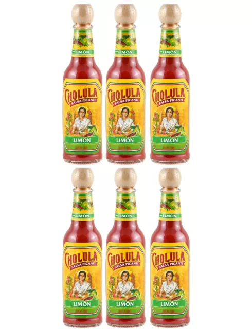 Cholula Chili Lime Hot Sauce 150ml Citrus Flavour Mixed Mild Heat x Case of 6