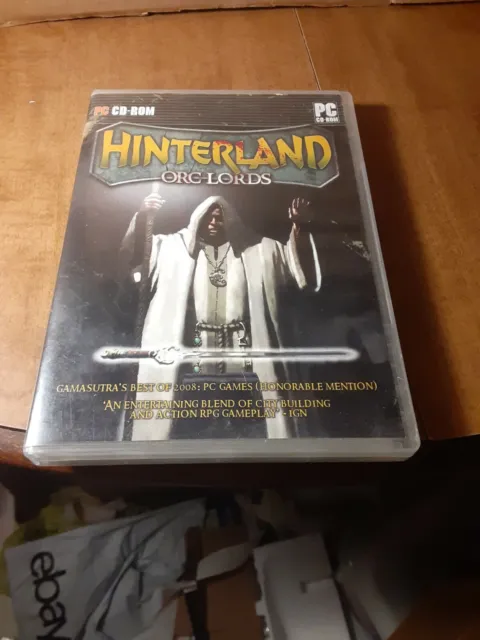 2009 HINTERLAND ORC LORDS PC Video Game CD-ROM