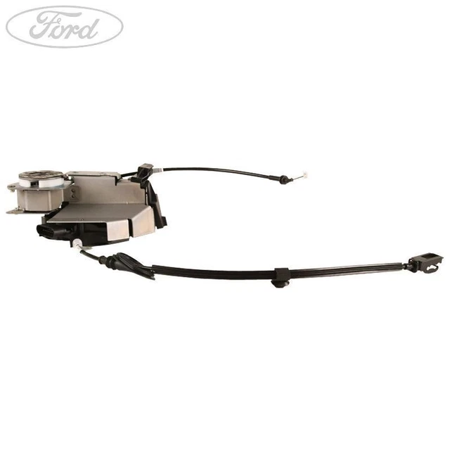 GENUINE FORD TRANSIT Custom O/S Front Door Latch Mechanism Dual Power ...