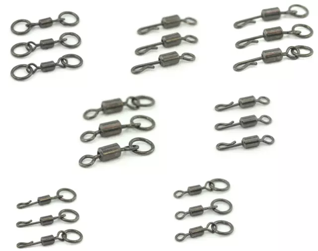 Thinking Anglers PTFE Swivel Range Hook Swivels *Full Range* NEW Carp Fishing