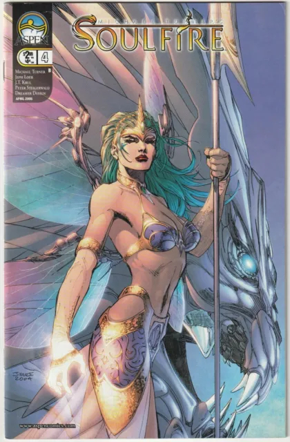 ✪ MICHAEL TURNER´S SOULFIRE #4, Aspen 2005 US-COMICHEFT Z1/1-