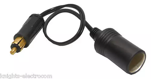 HELLA PLUG TO CIG CIGAR SOCKET ADAPTOR  truck bike power socket